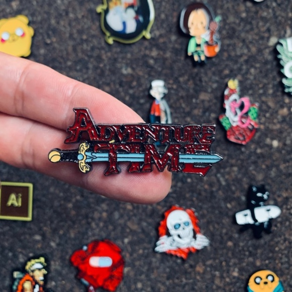 ADVENTURE TIME ENAMEL PIN ADVENTURE TIME ENAMEL PIN